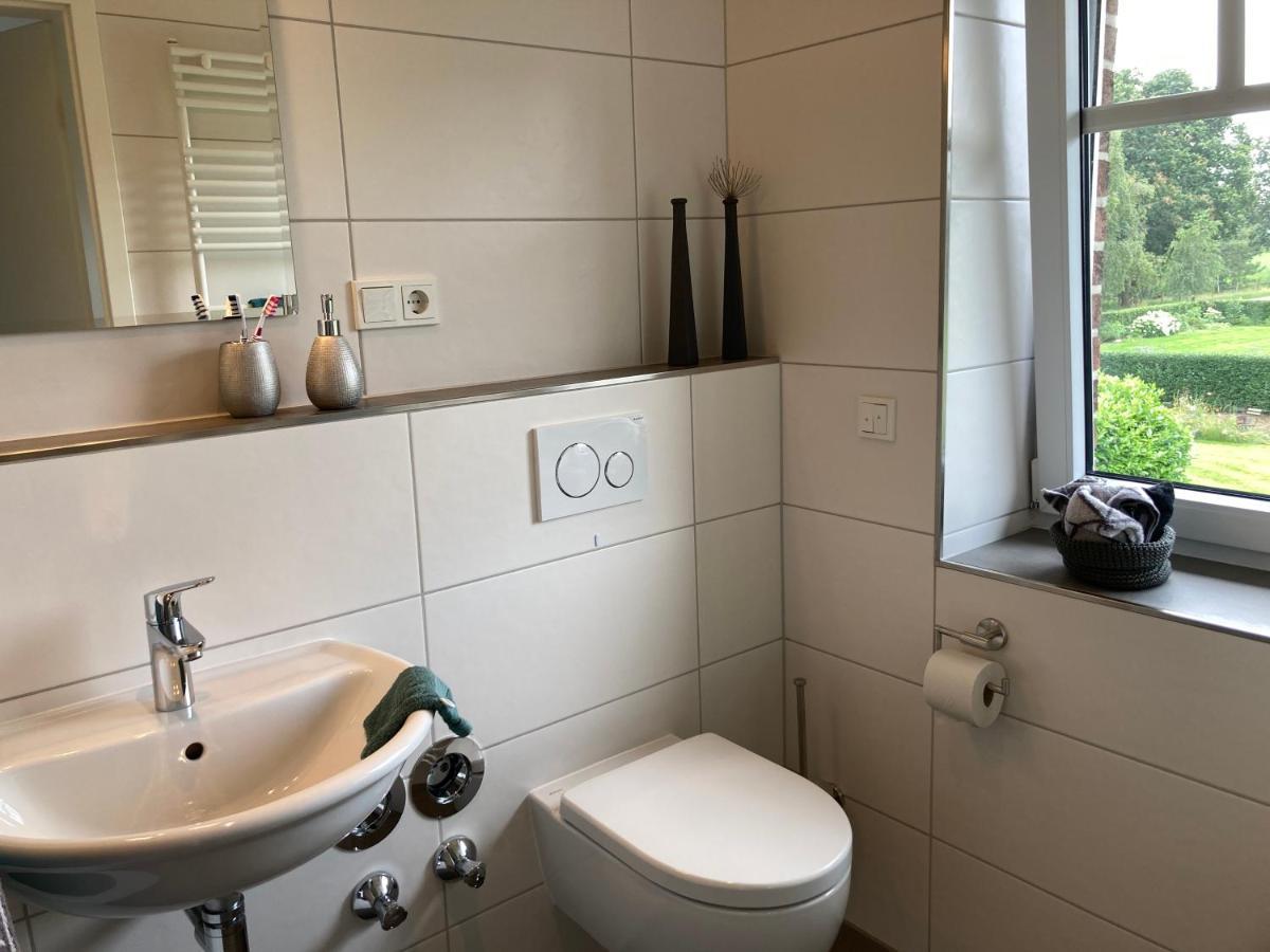 Ferienwohnung Heeser Birkenhof - Urlaub Auf Dem Bauernhof Mit Blick Ins Gruene Weeze Εξωτερικό φωτογραφία